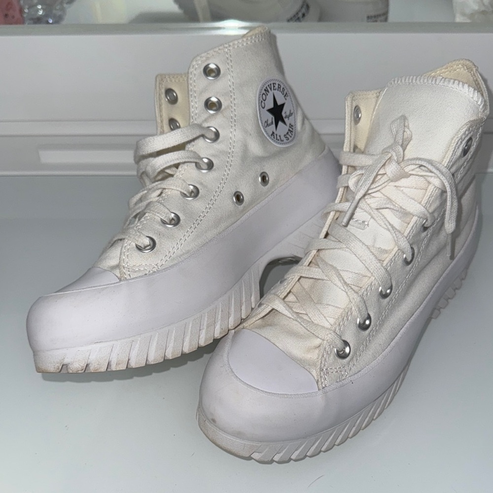 Converse All Star High Top Sneakers - White